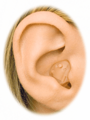 In the ear hearing aid