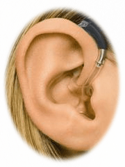 Behind the ear hearing aid