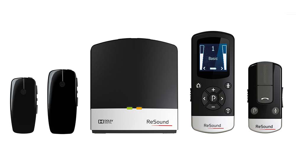 Resound wireless hearing aid accessories