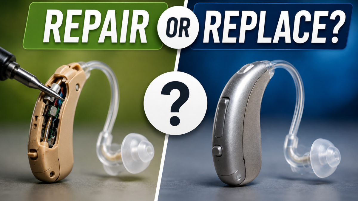 How to Decide Whether to Repair or Replace Your Hearing Aid